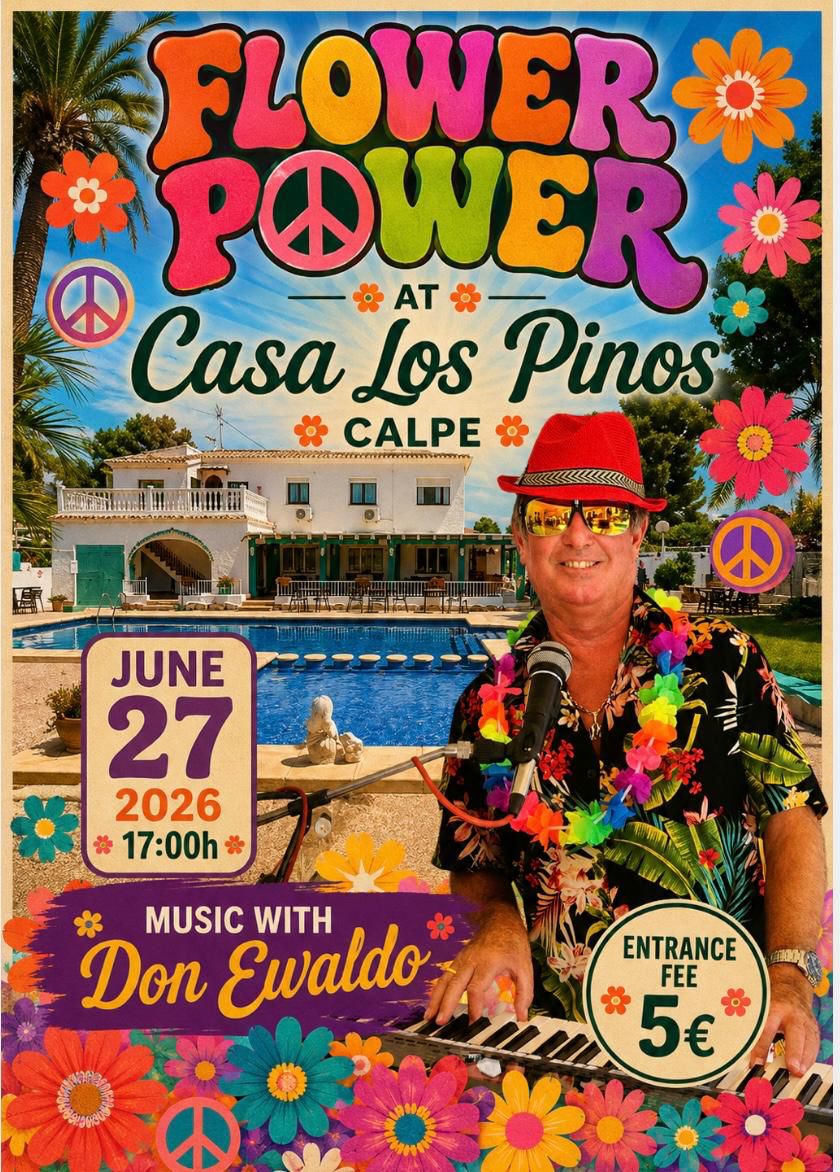 Flower Power mit Don Ewaldo